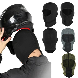 Máscara facial de pasamontañas completa delgada protección UV esquí capucha solar máscaras tácticas unisex - Imagen 1 de 13