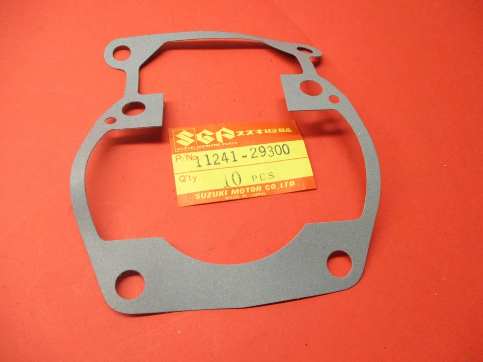 JUNTA DE CILINDRO NUEVA ORIGINAL SUZUKI DS185 TS185 11241-29300 Foto 1 de 1
