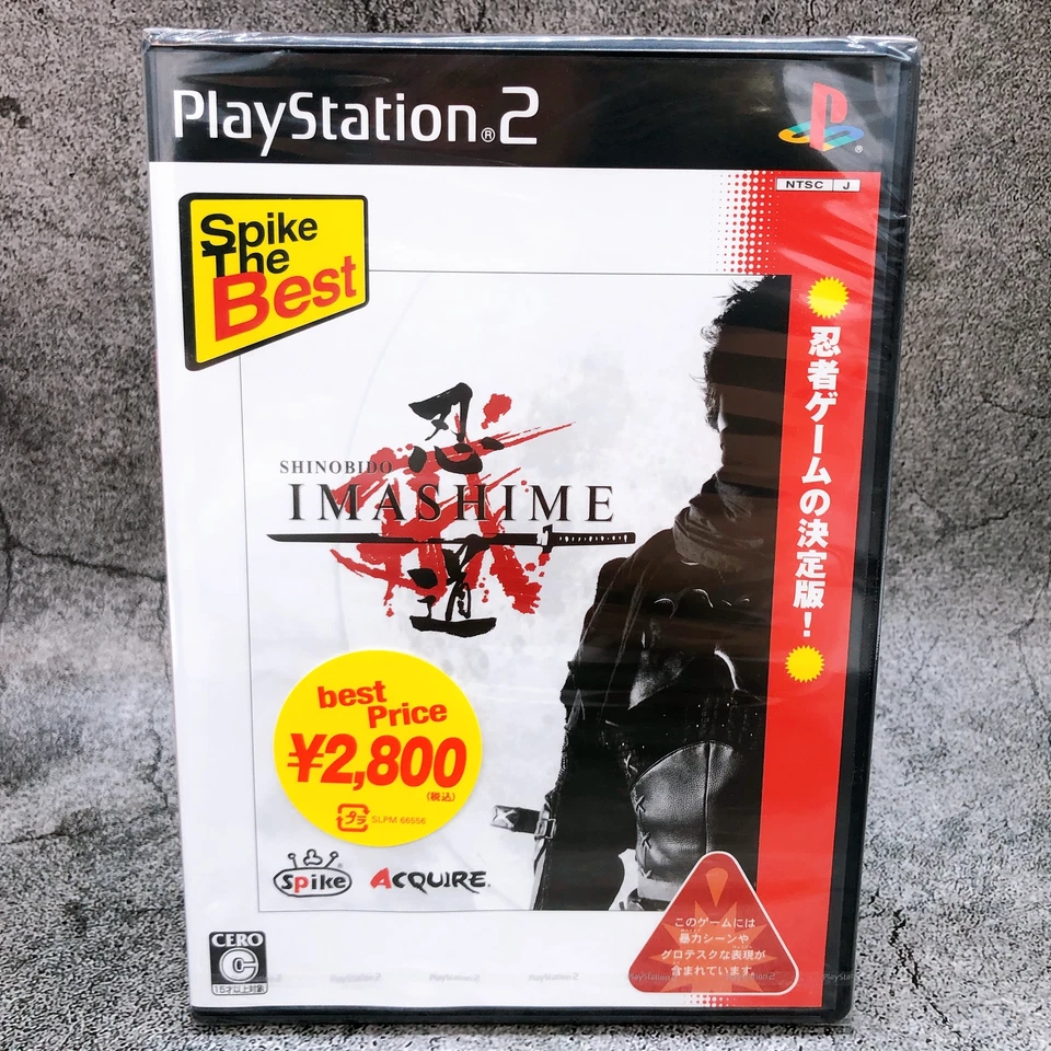 Playstation 2 Shinobido Way of the Ninja il miglior gioco PS2 Sony Spike sigillato nuovo - Immagine 1 di 4