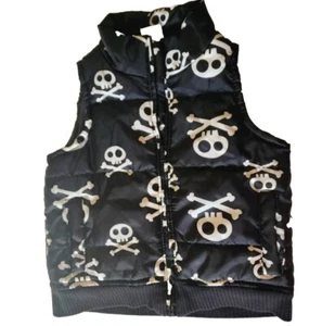 Vest Disney Brand Unisex Toddler SkullyBones Skull And Crossbones Size 2T-3T - Picture 1 of 5