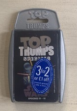 Top Trumps Specials Playing Cards Star Wars Episodes 4 To 6
