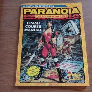 West End Games: Paranoia Supplement - CRASH COURSE MANUAL - Picture 1 of 2