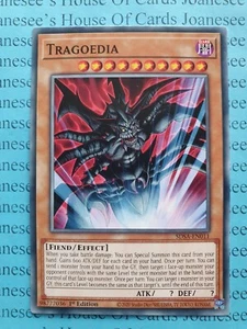 SDSA-EN011 Tragoedia Yu-Gi-Oh Card 1st Edition New - Picture 1 of 3