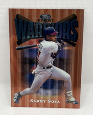 Sammy Sosa 1997 Topps Finest Common Bronze Sammy Sosa #20