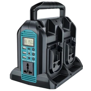 Makita Power Inverter for 18V Battery 4-Ports DC 18V to AC 110V Battery Inverter - Picture 1 of 2