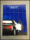 1989 Mercury Cougar 24-page Original Car Sales Brochure  XR7 XR-7