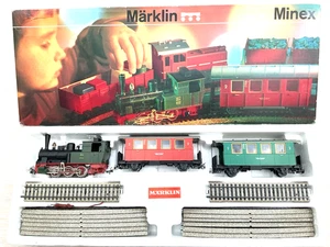 Märklin Minex 3450, 1 Dampflok Mit 2 Personenwaggons,OVP mit Bedienungsanleitung - Bild 1 von 2