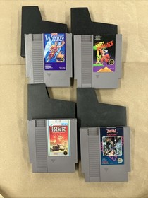 4 Game NES Bundle Legendary Wings Trojan Iron Tank & Mighty Bomb Jack