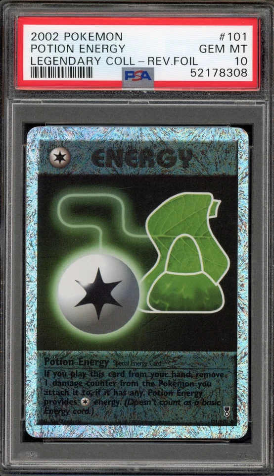 Pokemon Potion Energy Legendary Coll. Reverse Holo #101 PSA 10 Gem Mint - Image 1 of 2