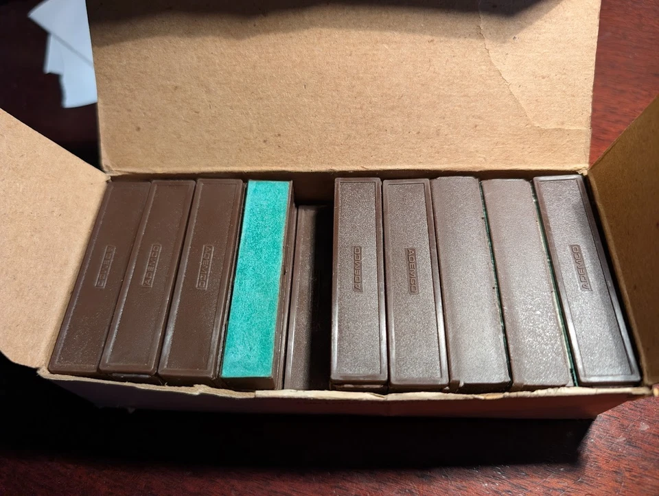 Ademco 168 BR 3807D181 Foil Take Off Blocks Self Adhesive 2 5/8"L x 9/16"D (19) - Image 1 of 1