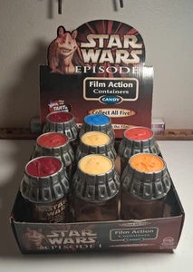 Star Wars Episode I Sealed Film Action Candy Container Lot of 8 with box - Picture 1 of 8