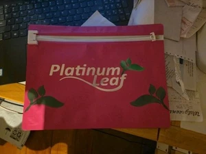 Pink Weed Bag With Zipper - Picture 1 of 3