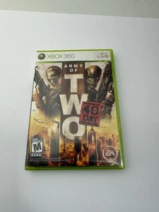 Army of Two: The 40th Day 2010 Microsoft Xbox 360 A Complete W/ Manual Works - Picture 1 of 3