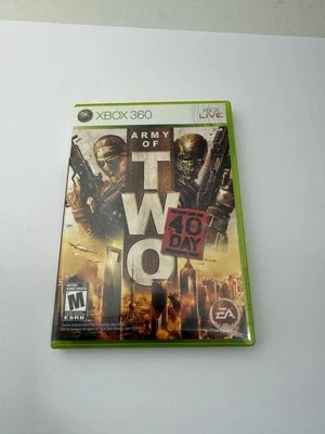 Army of Two: The 40th Day 2010 Microsoft Xbox 360 A Complete W/ Manual Works - Image 1 of 3