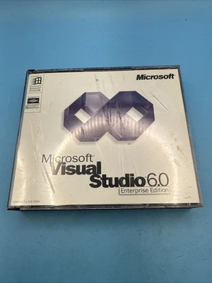 Microsoft Visual Studio 6.0 Professional Edition for Windows 98 NT With Key - VG - Image 1 of 4