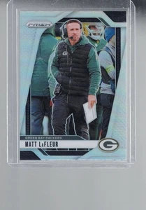 2024 Panini Prizm - Matt LaFleur #108 Silver Prizm (RC) Green Bay Packers - Picture 1 of 2