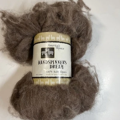 Handspinners Dream 100% 婴儿羊驼喜剧上衣颜色 0211 8.4 盎司 — 第 1/4 张图片