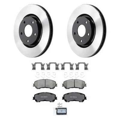 For Nissan Rogue 14-18 Wagner QuickStop Front Brake Kit w Ceramic Pads Foto 1 de 4