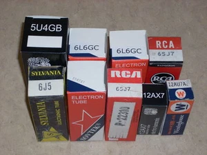 WURLITZER JUKEBOX AMPLIFIER TUBE KIT FOR 1700 AMP MODEL 524 - Picture 1 of 1
