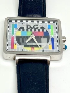 Dolce & Gabbana Unisex Medicine Man Watch Adult TV Test Pattern - Picture 1 of 11