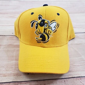 Georgia Tech Yellow Jackets Hat Cap Mens Fitted 7 3/8 Yellow Football Adult - Picture 1 of 9