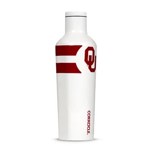 Corkcicle NCAA 16oz Oklahoma Sooners Triple Insulated Stainless Steel Tumbler - Picture 1 of 3