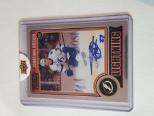 2014-15 O-Pee-Chee Platinum Rookie Autographs #RA1 Jonathan Drouin RC AUTO Euthe