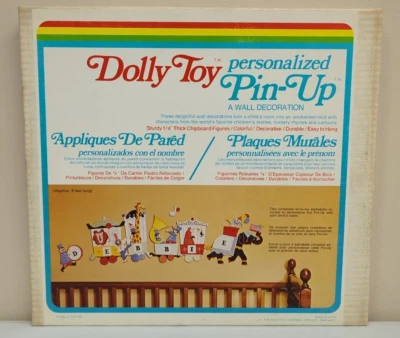 Decoraciones de pared pin-up Dolly Toy Company Circus Parade 4 pies, no. 329 vintage nuevo en caja Foto 1 de 4