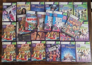 Riesiges Konvolut 24 Xbox 360 Kinect Spiele & Hüllen - Bild 1 von 2