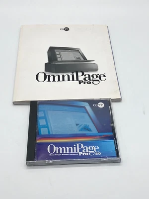OmniPage Pro 8.0 CD-ROM for Windows User Manual - Image 1 of 2