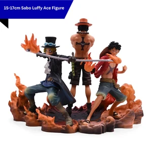 One Piece DXF Action Figure Set | Sabo, Luffy & Ace Attack Poses Sworn Brothers - Picture 1 of 11