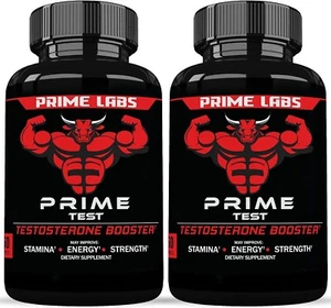 (2 Pack)  Men's Testosterone Booster - Stamina, Endurance, & Strength Booster - Picture 1 of 8