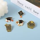 Hanger Brooches Graduation Happy Bachelor Cap Pins Sewing Machine Brooch