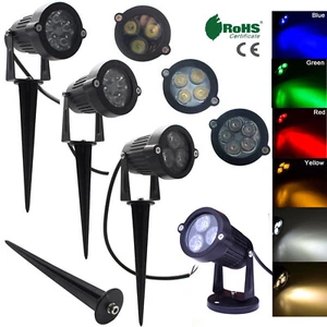 Faretto LED impermeabile 9W 12W 15W faretto paesaggio giardino cortile lampada LTW - Foto 1 di 18