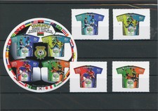 Vanuatu MiNr. 1280-83 B, Block 57 postfrisch MNH Fußball (Fuß859