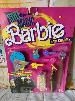 VTG SUPER STAR ERA Barbie , Style Magic Hair Charms #1615. New,  1988  ,V - Image 1 of 4
