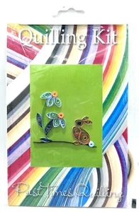 Quilling Set Hase Kaninchen Blumen Floral Bastelpapier einfach Kinder basteln - Bild 1 von 5