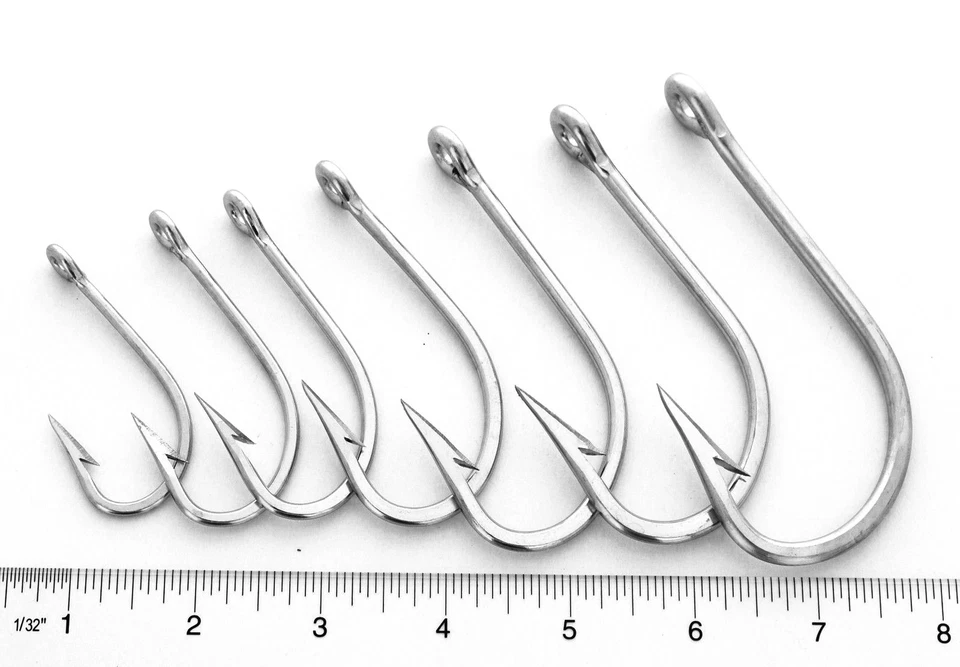 Gancho tipo Big Game acero inoxidable 7732 seleccionar tamaño Foto 1 de 1