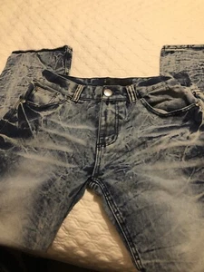 Trestles Supply Distressed Grunge Denim Biker Herren Jeans Bootcut Gr. 32 - Bild 1 von 7