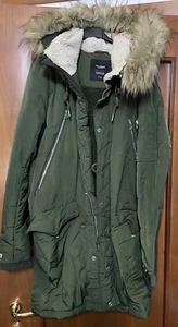 parka uomo pull bear giubbino taglia L - Picture 1 of 4