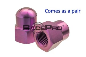 Pair RacePro TITANIUM Shimano Alfine / Rohloff / Sram i-Motion 9/G8/G9 Hub Nuts - Picture 1 of 22