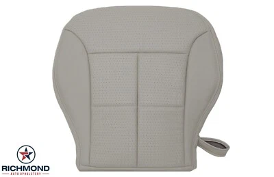 Lincoln MKX 2007-2010 - Cubierta de asiento de cuero de repuesto inferior del lado del conductor gris Foto 1 de 4