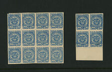 Columbia Cundinamarca Scott # 11 Block of 16 & 4 VF OG NH MNH Stamps Cat $32