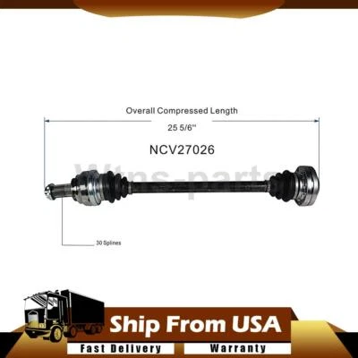 Conjunto de eje CV trasero izquierdo o derecho reemplazo original para BMW 528xi 2008 BMW 530xi 2007 Foto 1 de 2