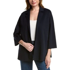 NEW Max Mara Mirna Jacket in Navy Sz XL #SJ980 - Picture 1 of 7