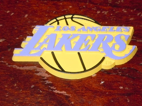 LOS ANGELES LAKERS Vintage NBA RUBBER Basketball FRIDGE MAGNET Standings Board Cover