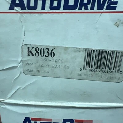 Feito nos EUA!! Autodrive 1964-1970 Ford Mustang junta esférica superior dianteira K8036 - Imagem 1 de 2