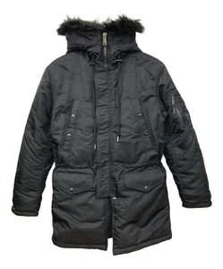 Schott N-3B Flight Jacket Men's outer fur nylon polyester casual authentic - Picture 1 of 9