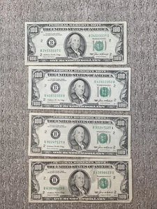1985 One Hundred $100 Dollar Bill Federal Reserve Note $100 New York - Picture 1 of 2