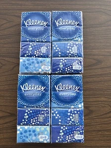 Kleenex Everyday Pocket Packs Facial Tissues 4 - 8 Packs (32 Packs of Tissues) - Picture 1 of 5
